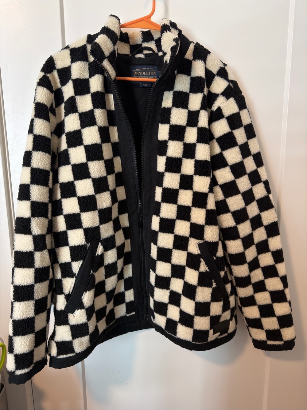 Pendleton fleece zip up